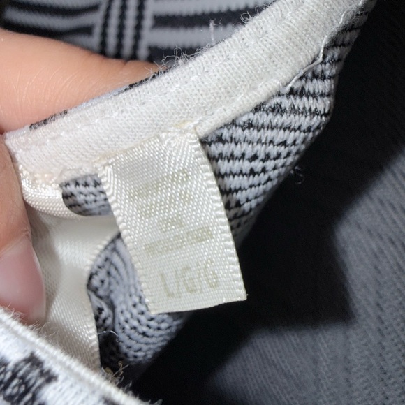 RD Style Black and White Patterned Midi Dress NWOT - Picture 7 of 8